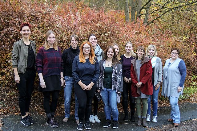 Studierende der vierten Studiengruppe im Masterstudiengang Transdisziplinäre Frühförderung Studierende der vierten Studiengruppe im Masterstudiengang Transdisziplinäre Frühförderung