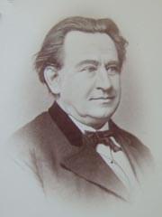 Portrait Dr. phil. August Ephraim Kramer (leicht verblichene Schwarzweißfotografie)