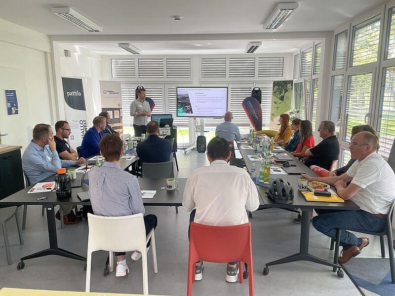 Beiratssitzung im Hike Lab (Foto: HSN)