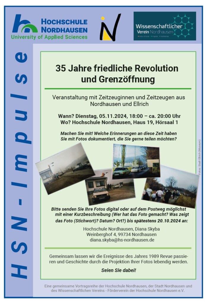 Plakat zur Veranstaltung