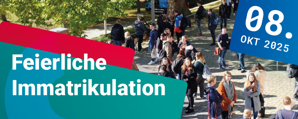 Feierliche Immatrikulation am 08. Oktober